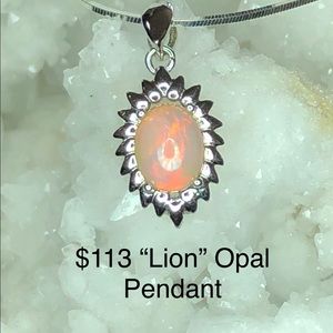 “Lion” Opal Pendant